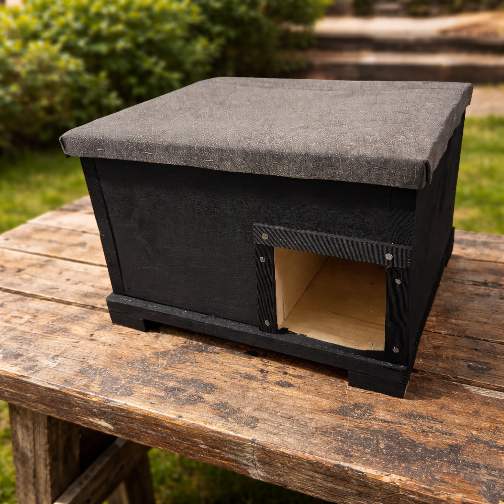 Igelkottsbo/matningstation