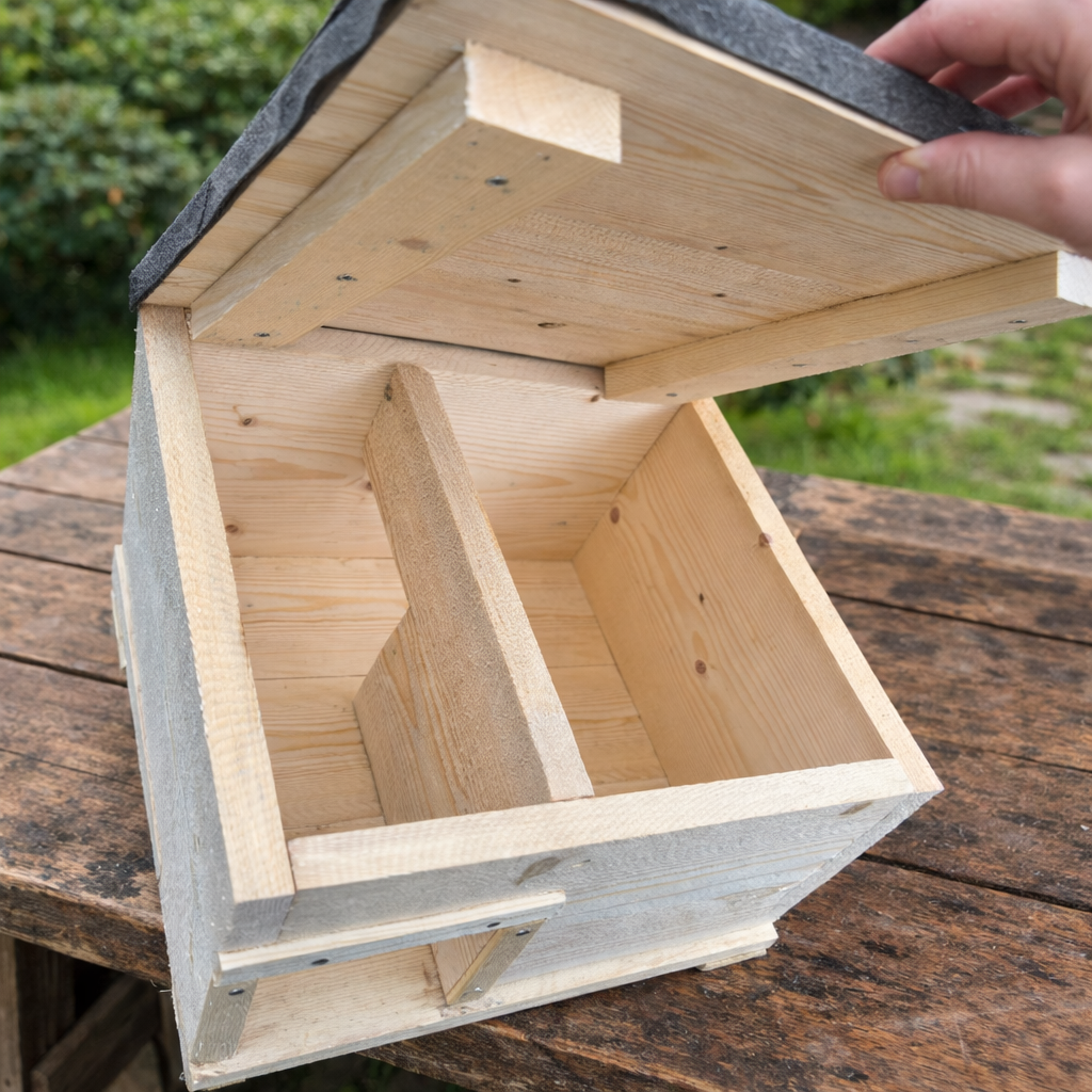 Igelkottsbo/matningstation