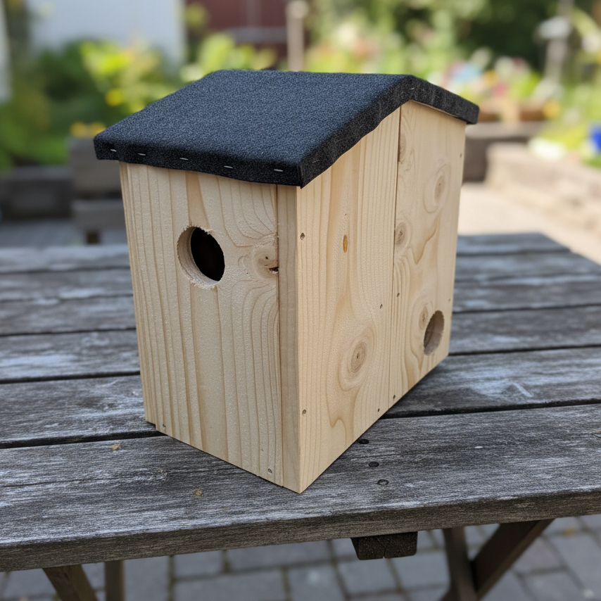 TrÀfÀrgad igelkottsbo exakt vinkel - kvadratisk